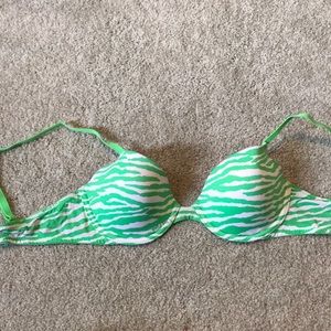 Green/white print PINK Wear everywhere Demi- 32C